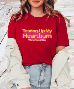 Tearing Up My Heartburn World Tour 2024 TShirt