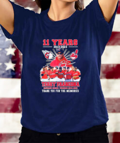Terry Francona 11 Years Memories T-Shirts