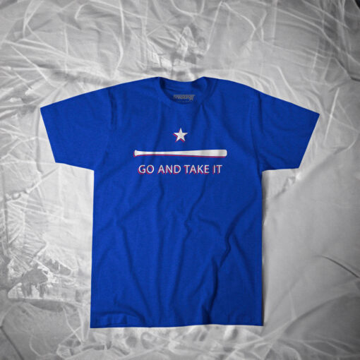 Texas Baseball Go and Take It T-Shirts