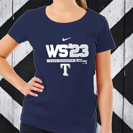 Texas Rangers Nike WS 2023 World Series T-Shirt