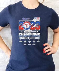 Texas rangers al west champs 2023 T-Shirts