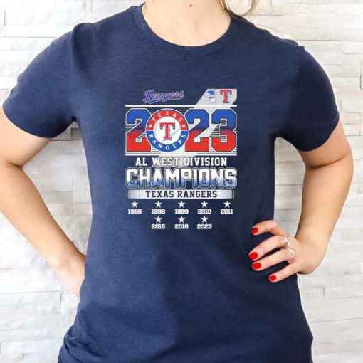 Texas rangers al west champs 2023 T-Shirts