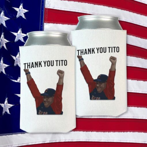 Thank You Tito Koozie Can Cooler Trend