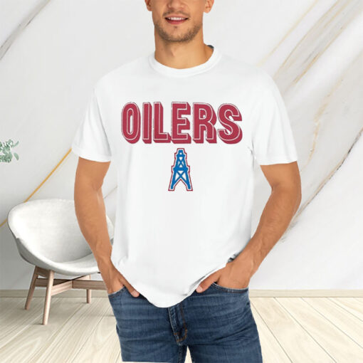 The Tennessee Titans Houston Oilers T-Shirtt