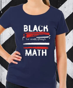 The White Stripes Black Math TShirt