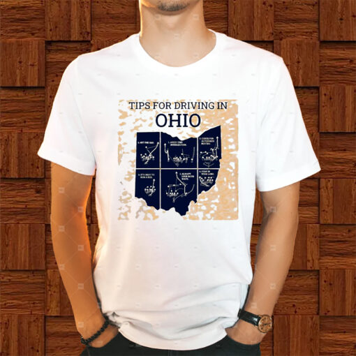 Tips For Driving Through Ohio Triblend Shirt