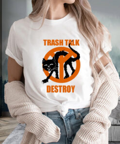 Trash Talk Destroy Cat T-Shirts