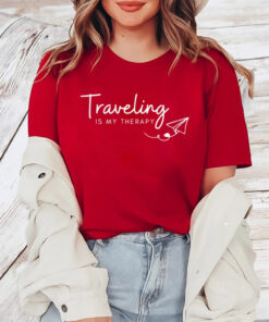 Traveling Is My Therapy Sweat TShirt