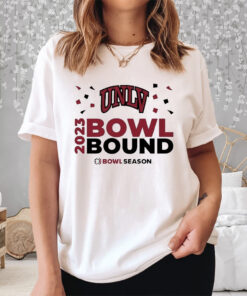 UNLV Rebels 2023 Bowl Bound Bow Season Logo Shirt