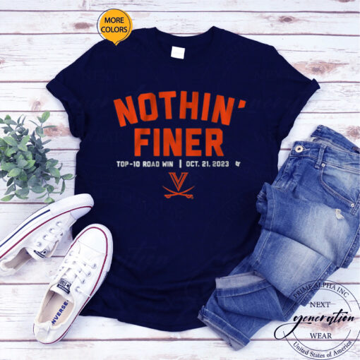 UVA Football Nothin' Finer T-Shirts