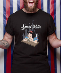 Unethical Threads Snort White T-Shirt