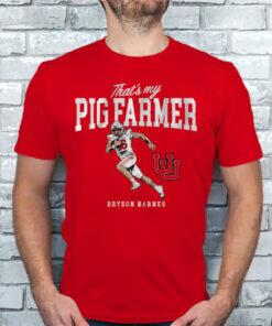 Utah Football Bryson Barnes That's My Pig Farmer T-Shirtt