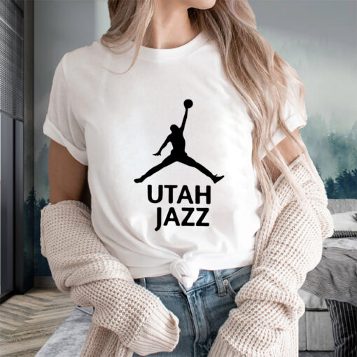 Utah Jazz Michael Jordan Jumpman T-Shirtt