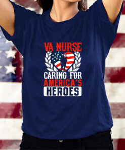 Va Nurse Americas Heros Merica US Flag Patriot Veterans Day T-Shirts