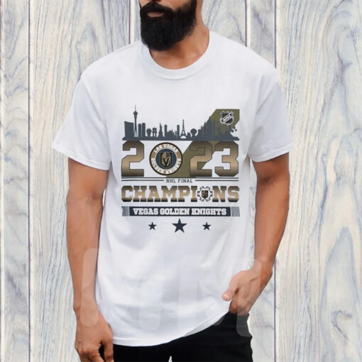 Vegas Golden Knights NHL Final Stanley Cup Champions 2023 Logo T-Shirt