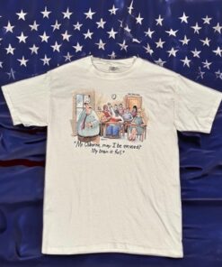 Vintage 1986 Comedy joke tee The Far Side T-shirts Mr Osborne