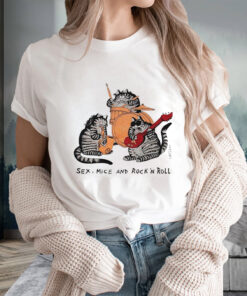 Vintage B Kliban Sex Mice And Rock N Roll Crazy T-Shirtt