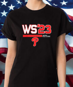 WS’ 23 Philadelphia Phillies 2023 World Series Logo Shirt