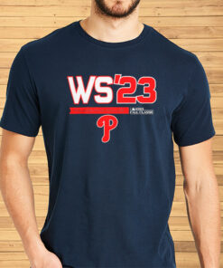 WS’ 23 Philadelphia Phillies 2023 World Series Logo Shirts