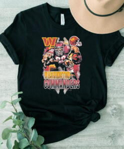 Washington Commanders Football Mascot 2023 Vintage TShirt