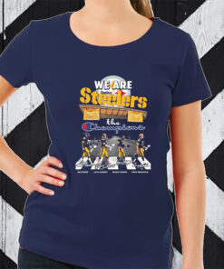 We Are Pittsburgh Steelers The Champions Abbey Road Signatures T-Shirt