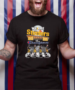 We Are Pittsburgh Steelers The Champions Abbey Road Signatures TShirt