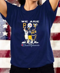 We Are The Champion Pittsburgh Sports Teams Clementa Greene And Lemieux Signatures T-Shirts