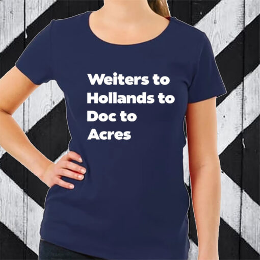 Weiters To Hollands To Doc To Acres T-Shirt