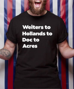 Weiters To Hollands To Doc To Acres TShirt