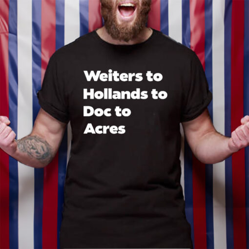 Weiters To Hollands To Doc To Acres TShirt