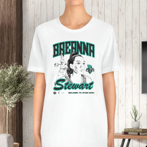 Wnba ‘23 Breanna Stewart Welcome To Stew York T-Shirt