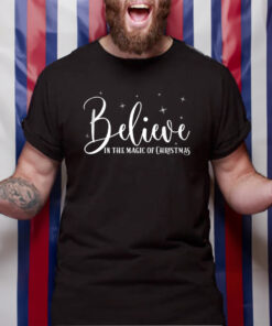 Women’s Believe In The Magic Of Christmas Print T-Shirt