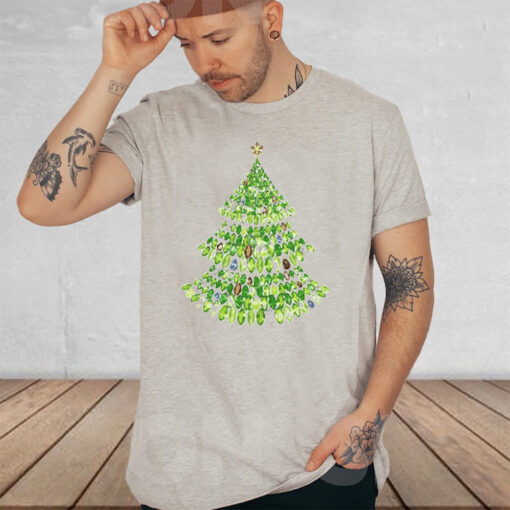 Women’s Crystal Christmas Tree Sweat TShirt