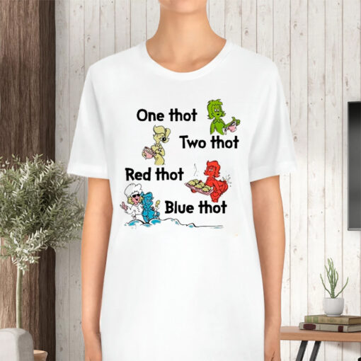 Yung Gravy One Thot Two Thot Red Thot Blue Thot TShirt