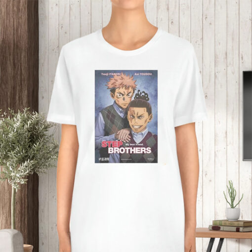 Yuuji Itadori And Aoi Toudou Step Brothers T-Shirt