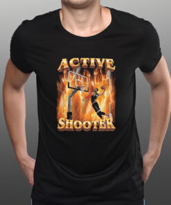 Active Shooter Basketball T-Shirts