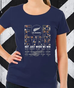 All Blacks Not Just When We Win T-Shirt