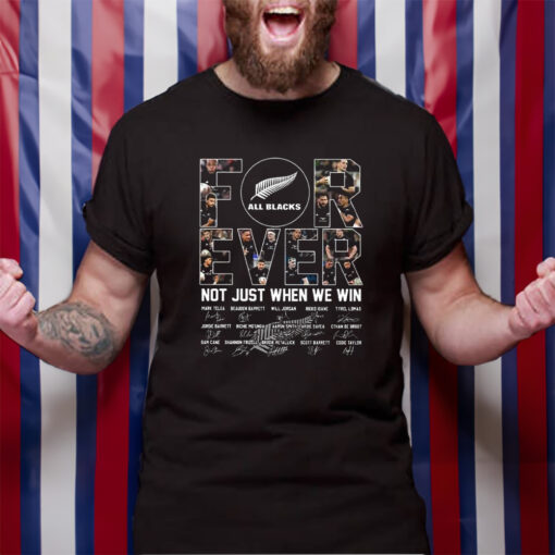 All Blacks Not Just When We Win TShirt