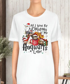 All I Want For Christmas Is My Hogwarts Letter Sweat T-Shirt