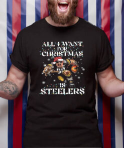 All I Want For Christmas Is Steelers T-Shirt