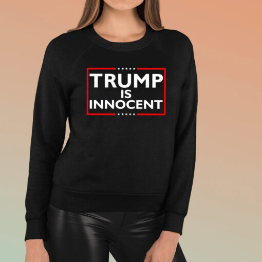 American Islandman Trump Is Innocent Shirt