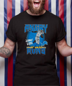 Angry Runs Lions Jahmyr Gibbs T-Shirt