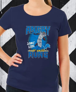 Angry Runs Lions Jahmyr Gibbs TShirt