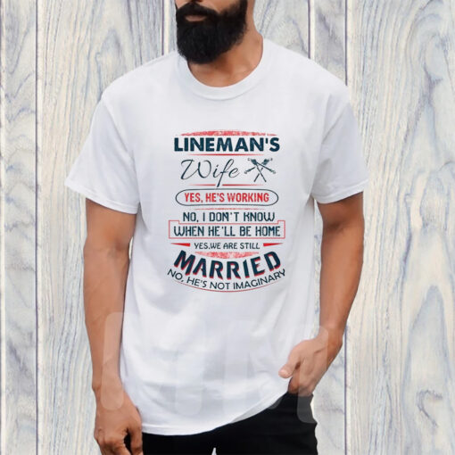 Awesome Lineman’s Wife TShirt