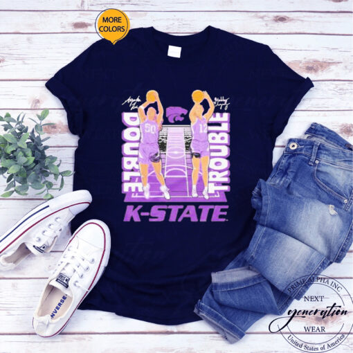 Ayoka lee And Gabby Gregory K-State T-Shirt