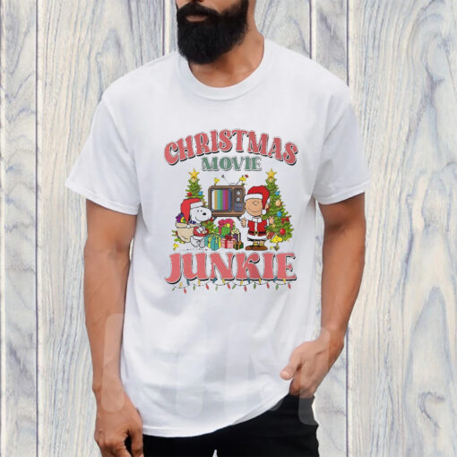 Christmas Movie Junkie Sweat T-Shirt