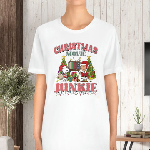 Christmas Movie Junkie Sweat TShirt