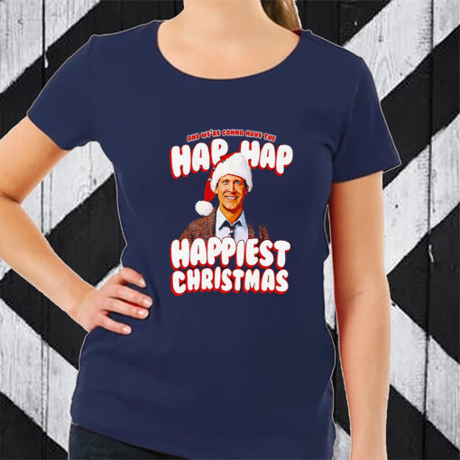 Clark Griswold Hap Hap Happiest Christmas T-Shirt