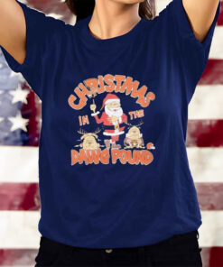 Cleveland Browns Santa Christmas In The Dawg Pound T-Shirtt