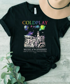 Coldplay Music Of The Spheres Estadio Cidade De Coimbra Prt 2023 Shirt